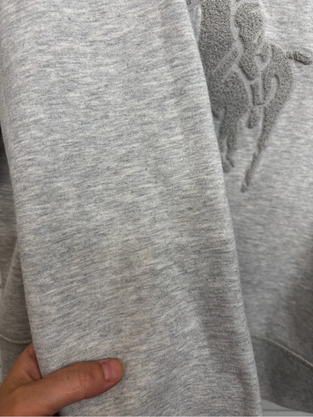 Polo Ralph Lauren Men’s  Big Pony Crewneck Sweatshirt Gray